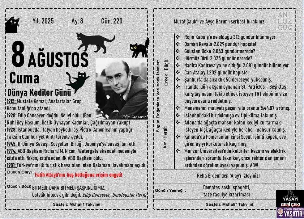 Dünya Kediler Günü 1